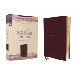 NRSVue, Holy Bible, Leathersoft, Burgundy, Comfort Print