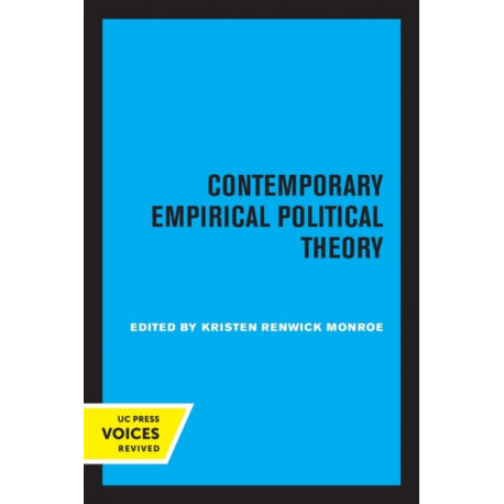 Contemporary Empirical Political Theory