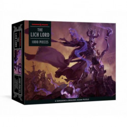 The Lich Lord Puzzle: 1000-Piece Jigsaw Puzzle Featuring the Iconic Cover Art from the Dungeon Master's Guide