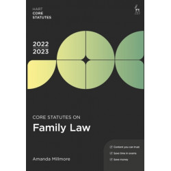 Core Statutes on Family Law 2022-23