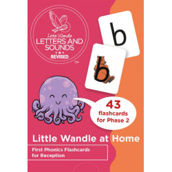 Little Wandle at Home First Phonics Flashcards for Reception: Phases 2 and 3