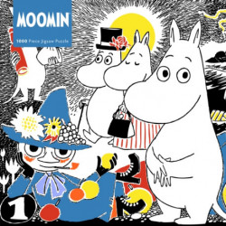 Adult Sustainable Jigsaw Puzzle: Moomin: Comic Strip, Book One: 1000-pieces. Ethical, Sustainable, Earth-friendly