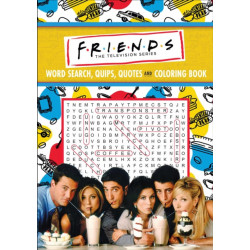 Friends Word Search, Quips, Quotes, and Coloring Book