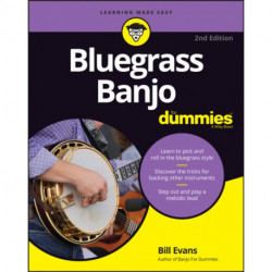 Bluegrass Banjo For Dummies: Book + Online Video & Audio Instruction