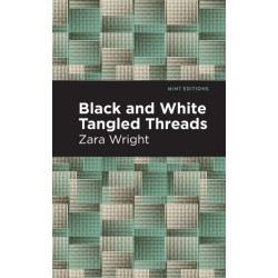 Black and White Tangled Threads