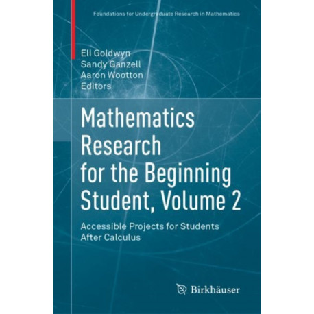 Mathematics Research for the Beginning Student, Volume 2: Accessible Projects for Students After Calculus