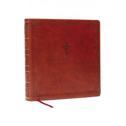 NABRE XL, Catholic Edition, Leathersoft, Brown, Comfort Print: Holy Bible