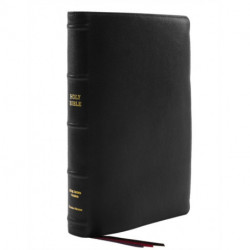 KJV Holy Bible: Large Print Thinline, Black Goatskin Leather, Premier collection, Red Letter, Comfort Print: King James Version: Holy Bible, King James Version