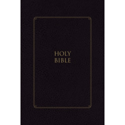KJV, Thompson Chain-Reference Bible, Leathersoft, Black, Red Letter, Comfort Print
