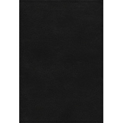 KJV, Thompson Chain-Reference Bible, Large Print, Genuine Leather, Cowhide, Black, Red Letter, Thumb Indexed, Comfort Print