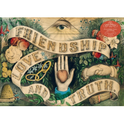 John Derian Paper Goods: Friendship, Love, and Truth 1,000-Piece Puzzle