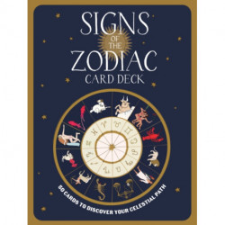 Signs of the Zodiac Card Deck: 50 Cards to Discover Your Celestial Path