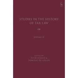 Studies in the History of Tax Law, Volume 10
