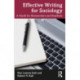 Effective Writing for Sociology: A Guide for Researchers and Students