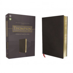 NASB, Thompson Chain-Reference Bible, Bonded Leather, Black, Red Letter, 1977 Text