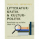Litteraturkritik & kulturpolitik. Kronikker og artikler 1969-1975