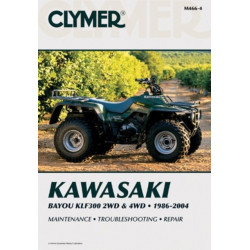 Kawasaki Bayou KLF300 2WD (1986-2004) & 4WD (1989-2004) Service Repair Manual