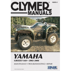 Clymer Yamaha Grizzly 660 2002-20