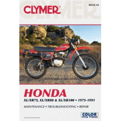 Honda XL/XR75, XL/XR80 & XL/XR100 Series Motorcycle (1975-1991) Service Repair Manual