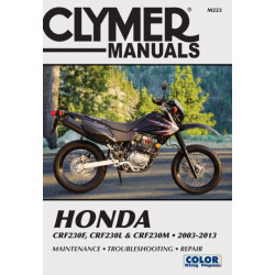 Honda CRF230F (2003-2013), CRF230L & CRF230M (2008-2009) Motorcycle Service Repair Manual: 41334