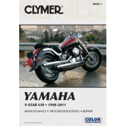 Yamaha V-Star 650 Manual Motorcycle (1998-2011) Service Repair Manual