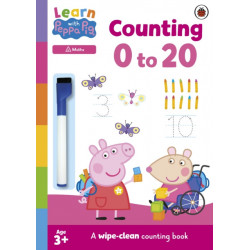 Learn with Peppa: Counting 0–20: Wipe-Clean Activity Book