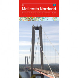 Mellersta Norrland: bil- och turistkarta - travel map - Reisekarte