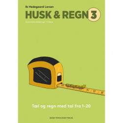 HUSK & REGN 3 - Tæl og regn med tal fra 1-20 * PAKKET A 5 STK. *: Systematisk taltræning 1.-3. klasse