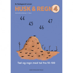HUSK & REGN 4 - Tæl og regn med tal fra 10-100 * PAKKET A 5 STK. *: Systematisk taltræning 1.-3. klasse