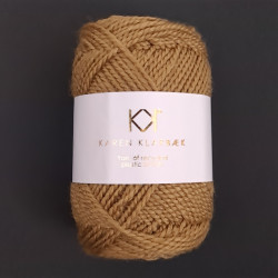 Gold - Recycled Bottle Yarn - KK Color Cotton økologisk bomuldsgarn fra Karen Klarbæk