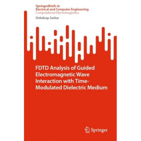 FDTD Analysis of Guided Electromagnetic Wave Interaction with Time-Modulated Dielectric Medium