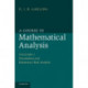A Course in Mathematical Analysis