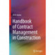 Handbook of Contract Management in Construction
