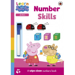 Learn with Peppa: Number Skills: A wipe-clean numbers book