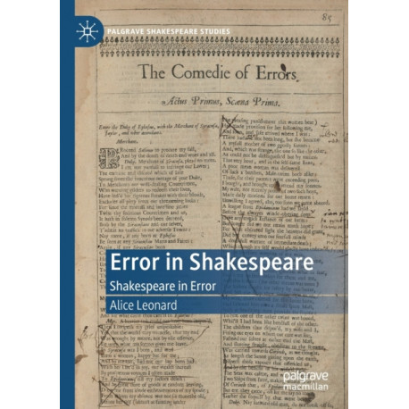Error in Shakespeare: Shakespeare in Error