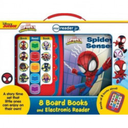 Marvel Spidey and His Amazing Friends: Me Reader Jr 8 Board Books and Electronic Reader Sound Book Set: Me Reader Jr: 8 Board Books and Electronic Reader