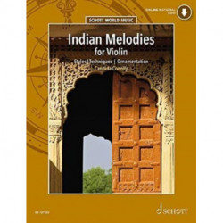 Indian Melodies: Styles - Ornamentation - Techniques. violin.