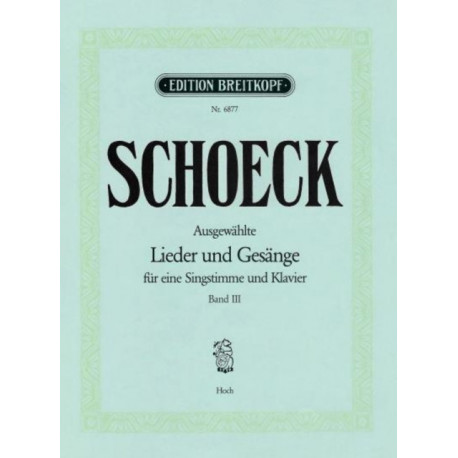 SELECTED LIEDER & SONGS VOL3 HOHE STIMME