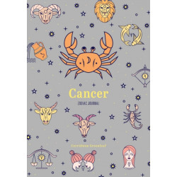 Cancer Zodiac Journal: A Cute Journal for Lovers of Astrology and Constellations (Astrology Blank Journal, Gift for Women)