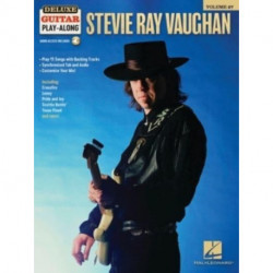 Stevie Ray Vaughan -Del. Guitar Play-Along Vol. 27: Book with Interactive Online Audio Interface