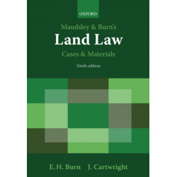 Maudsley & Burn's Land Law Cases and Materials