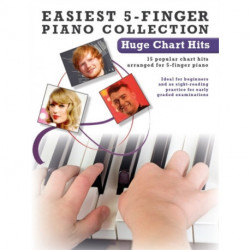 Easiest 5-Finger Piano Collection: Hugh Chart Hits