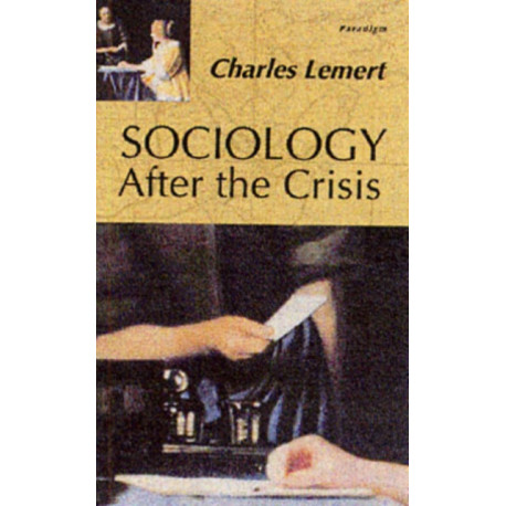Sociology After the Crisis