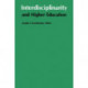 Interdisciplinarity and Higher Education