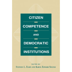 Citizen Competence and Democratic Institutions