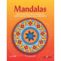 Den Fantastiske Malebog med Mandalas fra 4 år