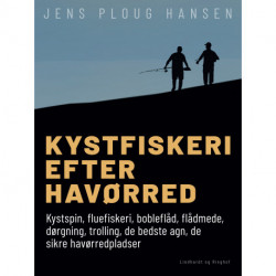 Kystfiskeri efter havørred. Kystspin, fluefiskeri, bobleflåd, flådmede, dørgning, trolling, de bedste agn, de sikre havør