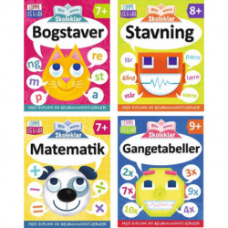 Lomme leg og lær 1-4 (display m/ 20 stk. ass. - pris pr. stk. kr. 20,00)