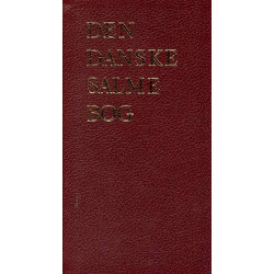 Den Danske Salmebog - Luksus rød, guldtryk på ryg/front