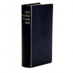 Den Danske Salmebog - Luksus sort, guldtryk på ryg